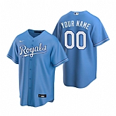 Kansas City Royals Customized Nike Light Blue Stitched MLB Cool Base Jersey,baseball caps,new era cap wholesale,wholesale hats